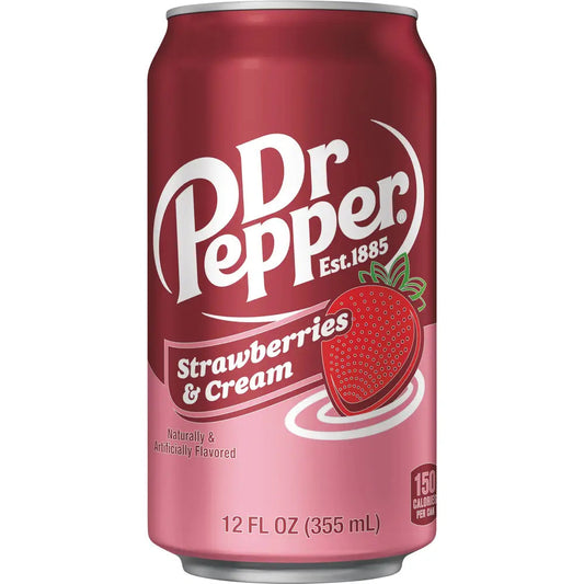 Dr Pepper Strawberries & Cream