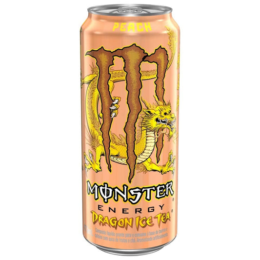 Monster Dragon Ice Tea Peach Brazil 473ml