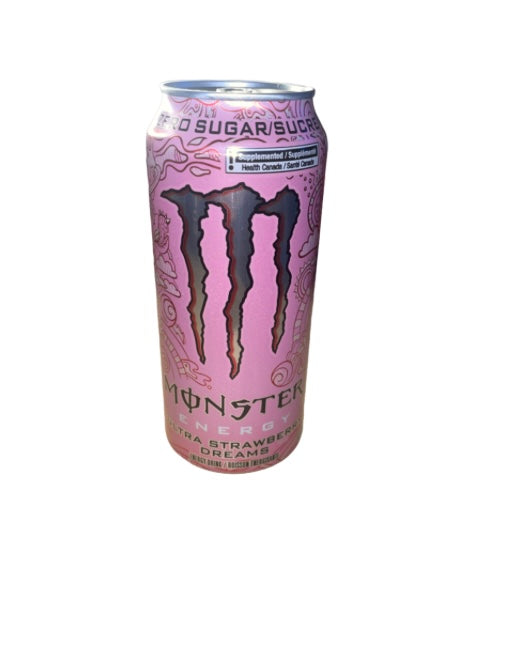 Monster Ultra Strawberry Dreams (Zéro Sucre)