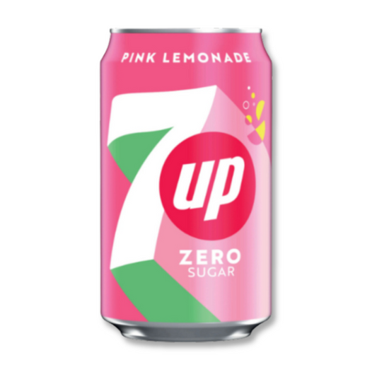 7up zero sugar Pink Limonade 33cl